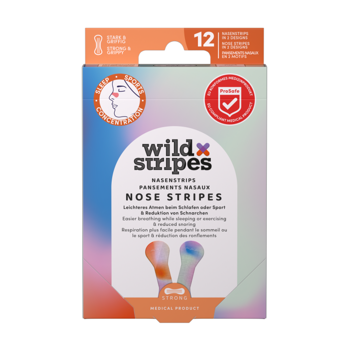 Wild Stripes Nose Patches Sunrise 12 kpl