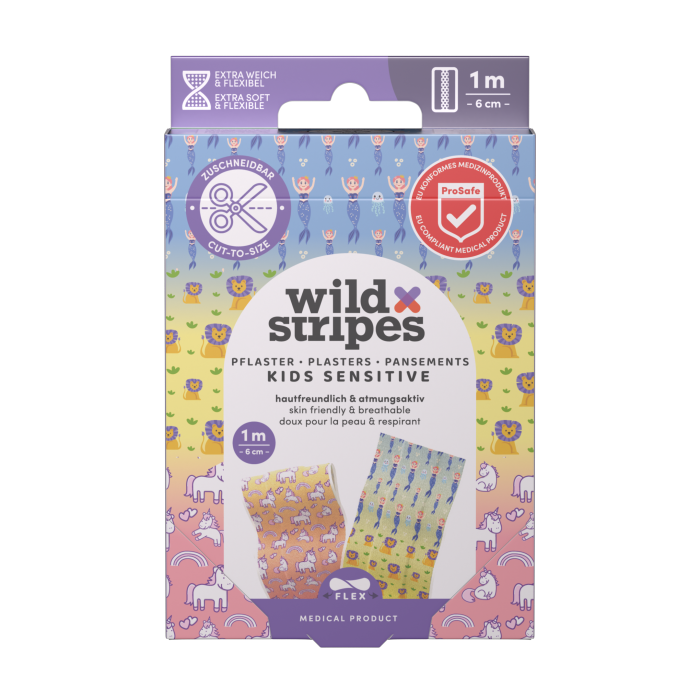 Wild Stripes Kids Fantasy Plaster 1 m 1 kpl