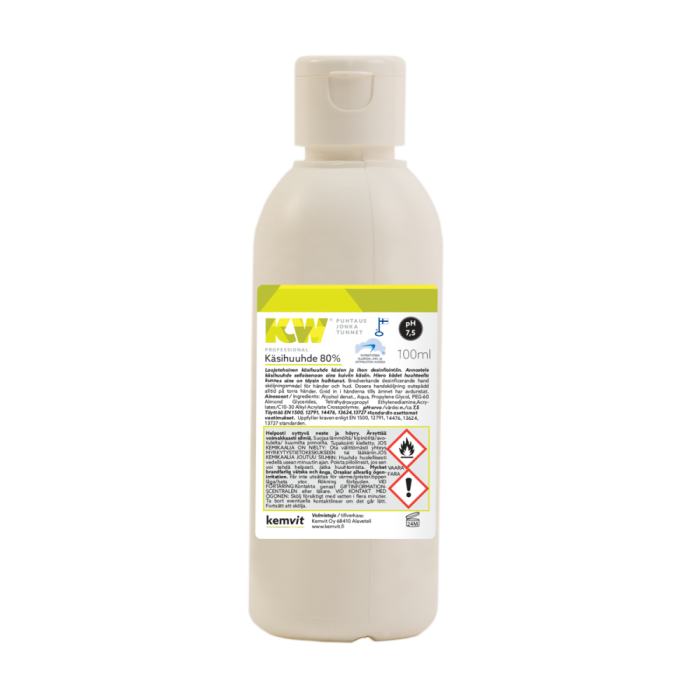 KW Käsihuuhde 80% 100 ml