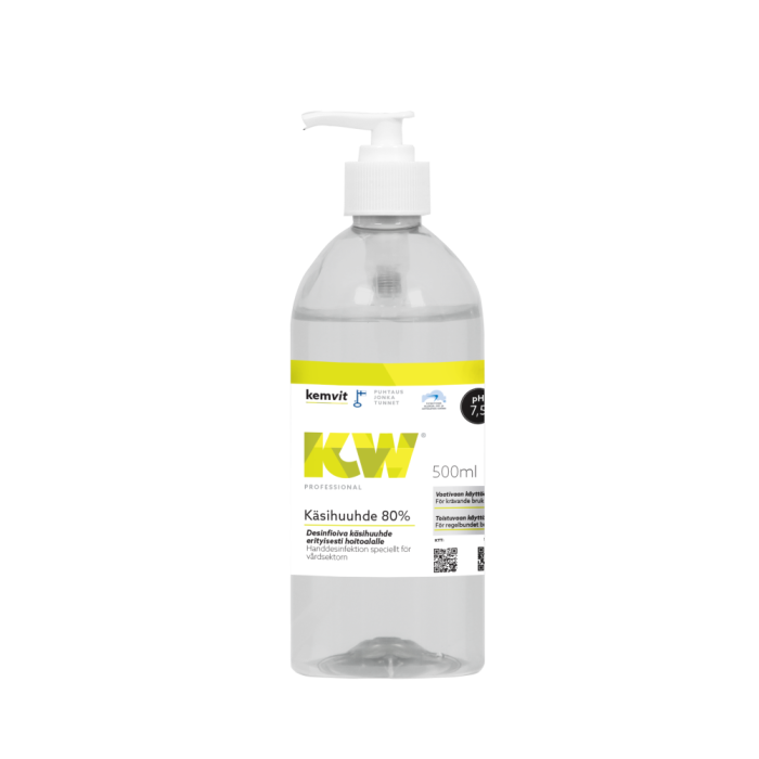 KW Käsihuuhde 80% 500 ml