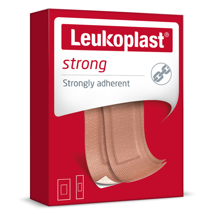 LEUKOPLAST STRONG LAASTARIVALIKOIMA 22X72MM 12KPL 38X63MM 8KPL 20 KPL kuva 2