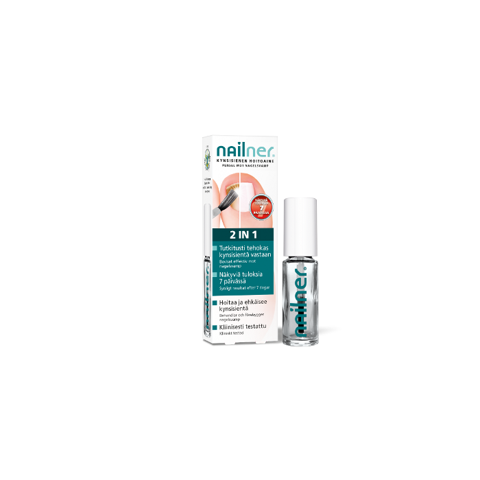 Nailner Kynsisienen Hoitoaine 2in1 5 ml kuva 1