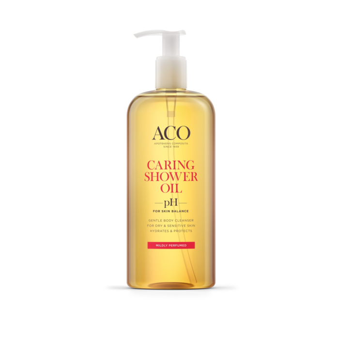 ACO Body Caring Shower Oil Pumppupullo 400 ml kuva 2