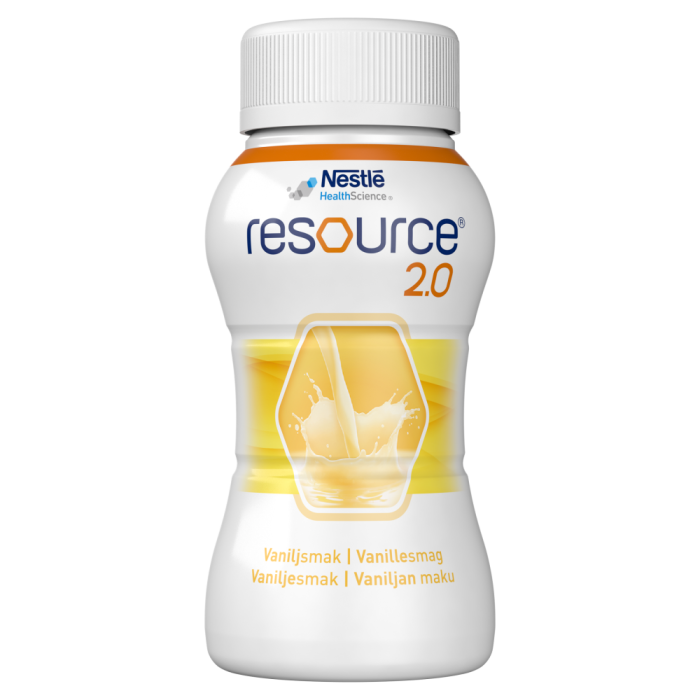 Resource 2.0 Vanilja 4x200 ml kuva 1