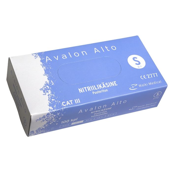 Avalon Alto Nitriilikäsine XL 100 kpl