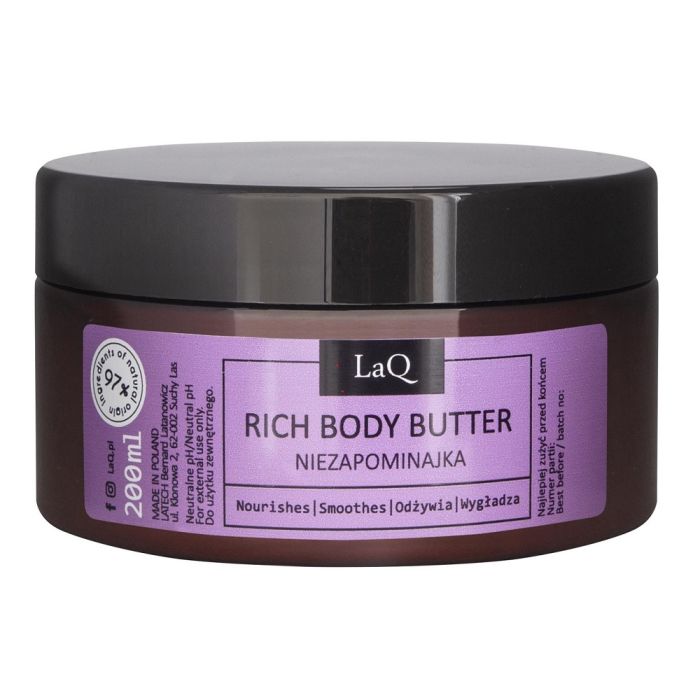 LaQ Täyteläinen vartalovoide Forget-Me-Not Rich Body Cream 200 ml kuva 2