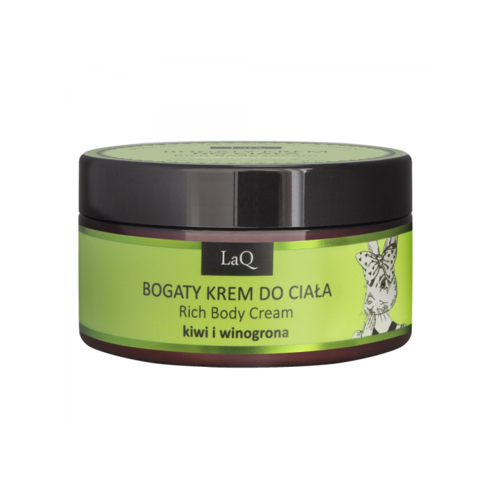 LaQ Täyteläinen vartalovoide Kiwi+Grapes Rich Body Cream 200 ml