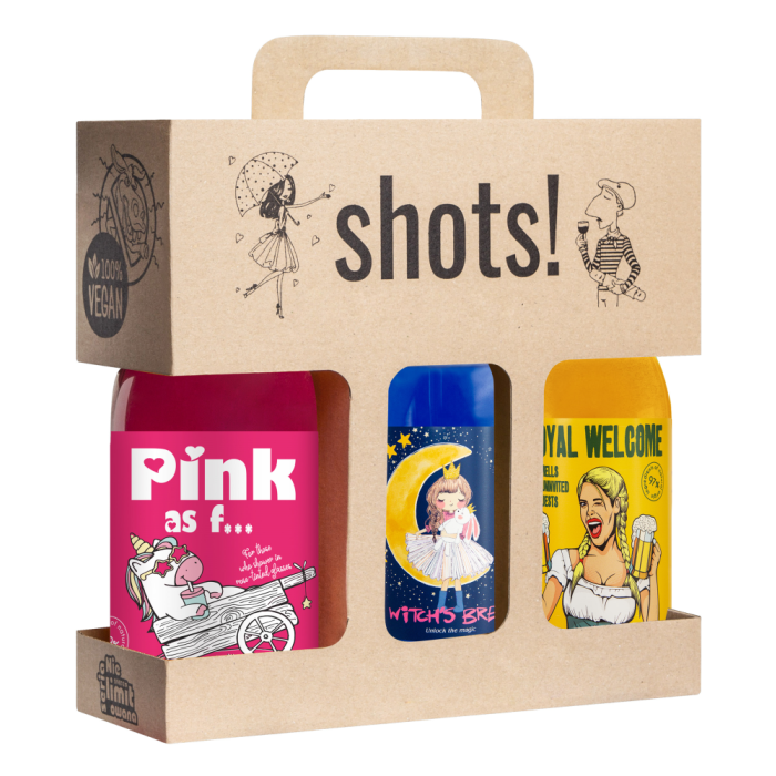 LaQ Lahjapakkaus suihkugeelit unisex Stardust 3x500 ml