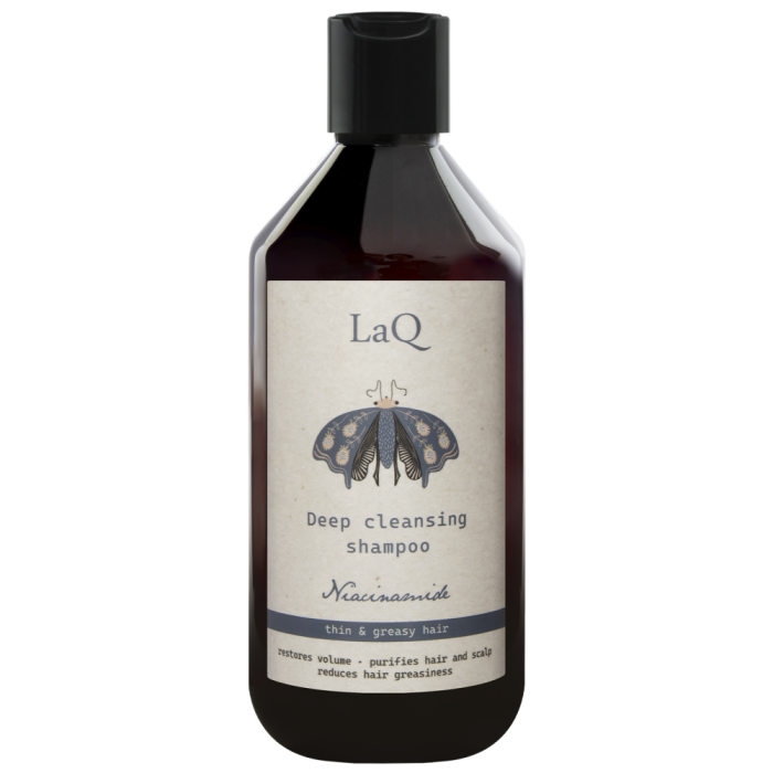 LaQ Botanic syväpuhdistava shampoo niasiinilla 300 ml kuva 2