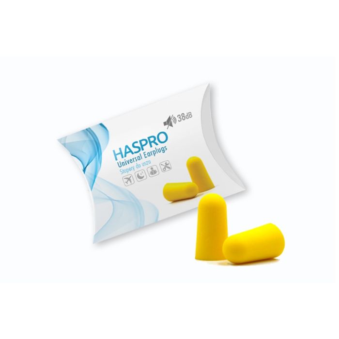 Haspro UNIVERSAL korvatulpat keltainen 1 pari kuva 3