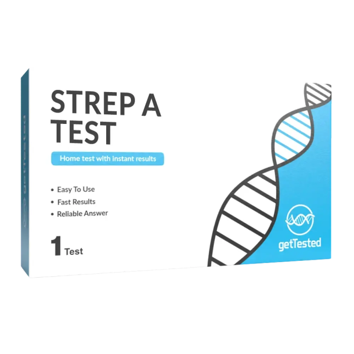 GetTested Streptokokki A testi 1 kpl