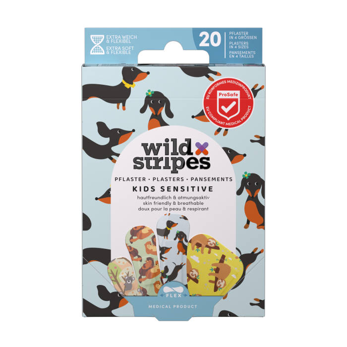 Wild Stripes Kids Sensit. Animal Fun 20 kpl