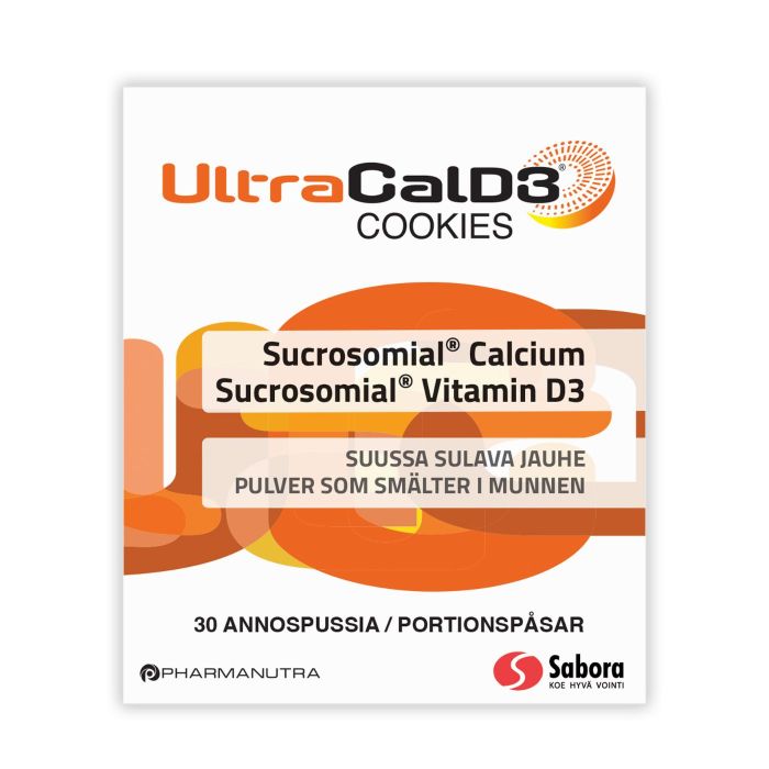 UltraCal D3 Cookies annospussi 30 kpl kuva 3