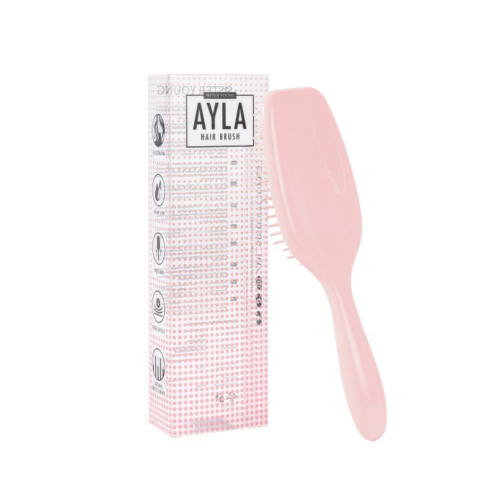 SisterYoung AYLA PASTEL PEACH hiustenselvitysharja 1 kpl kuva 2