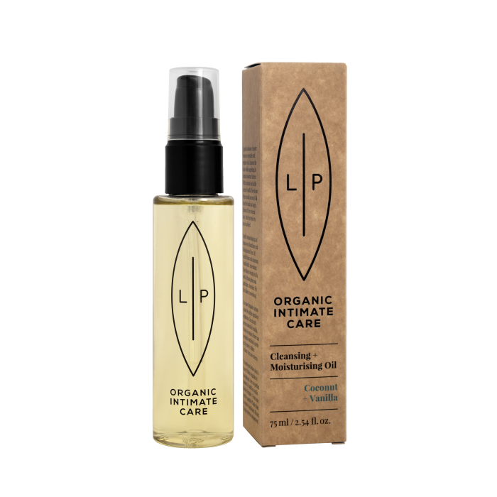 Lip Intimate Care Intiimialueen puhdistus- ja kosteutusöljy kookos + vanilja 75 ml