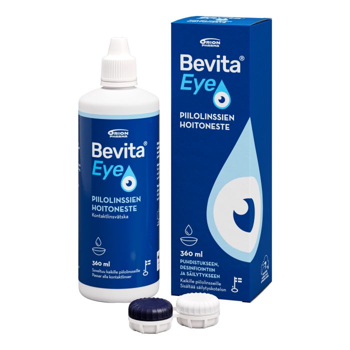 Bevita Eye Piilolinssien hoitoneste 360 ml