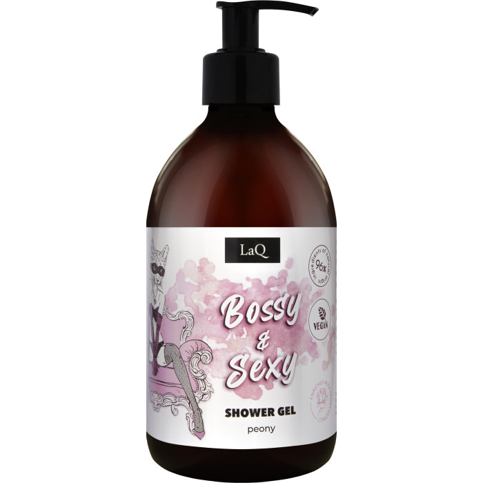 LaQ Peony Bossy&Sexy suihkugeeli 500 ml kuva 3