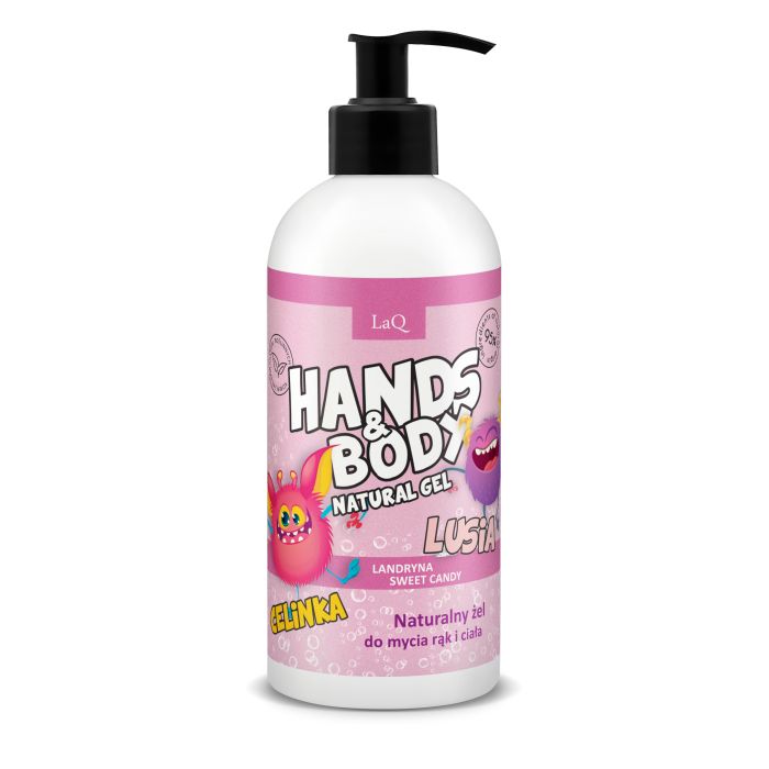 LaQ Lasten pesuneste Sweet Candy hand&body 300 ml