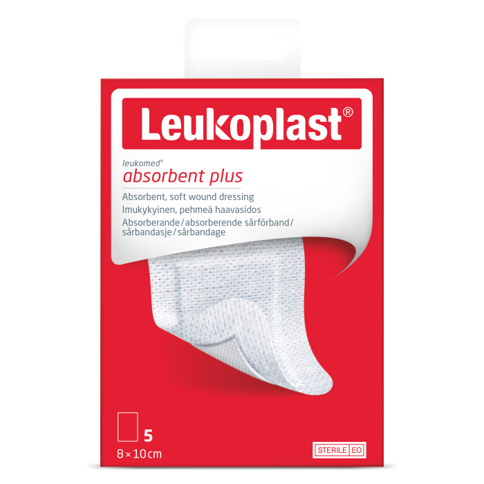 LEUKOMED 8 CM X 10 CM (79952-06) 5 KPL
