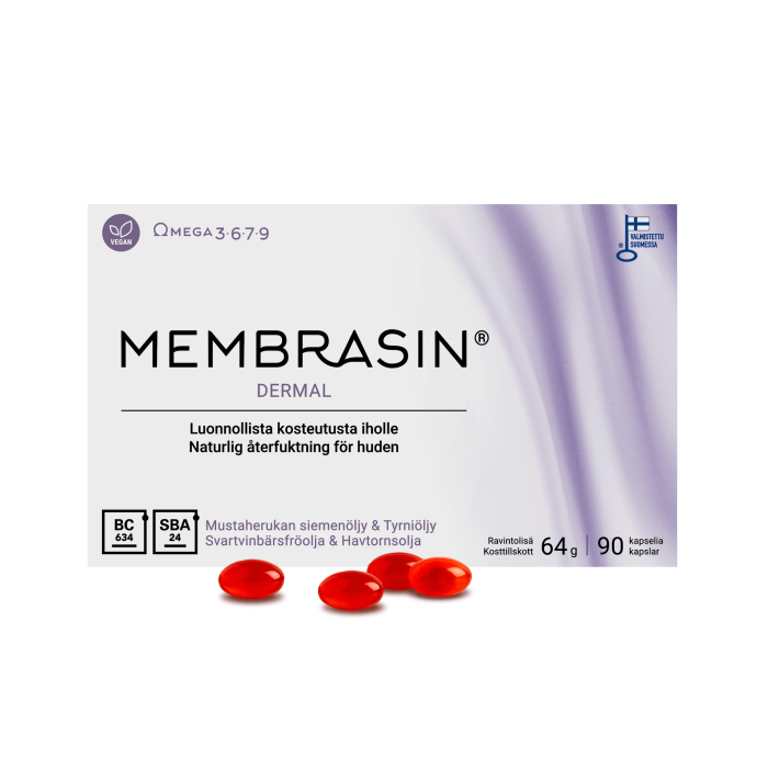 Membrasin Dermal Skin Hydration 90 kaps kuva 5