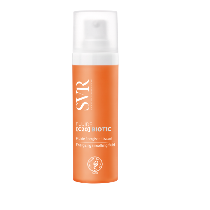SVR C20 Biotic Fluide Anti-age kirkastava kasvovoide pumppupullo 30 ml