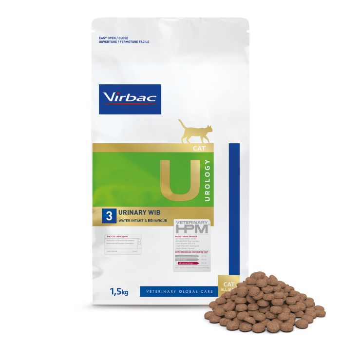 Virbac HPM Cat Urology Wib U3 1,5 kg kuva 1