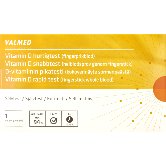 Valmed D-vitamiinitesti 1 kpl