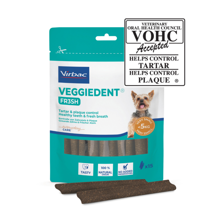 Virbac VeggieDentFr3sh koirille alle 5 kg 15 kpl kuva 2