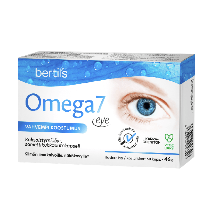 bertils Omega7 Eye -kapselit 60 kaps kuva 2