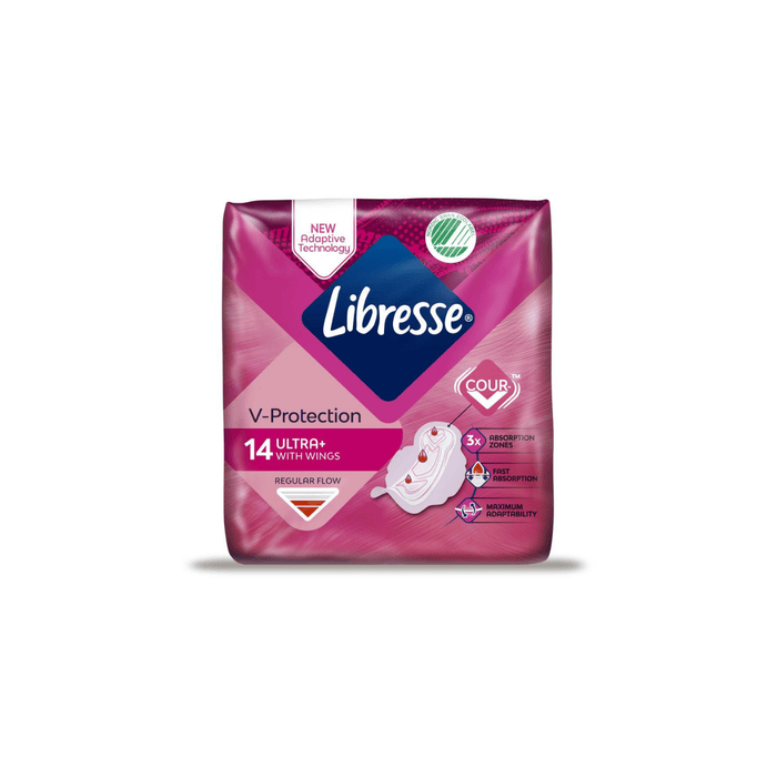 Libresse Ultra Normal Wing kuukautisside 14 kpl
