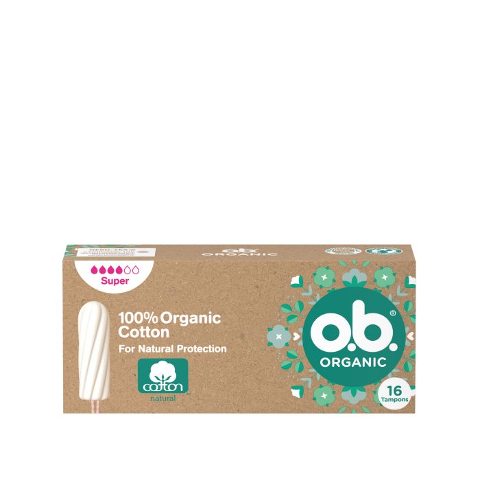o.b. Organic Super tampon 16 KPL kuva 3