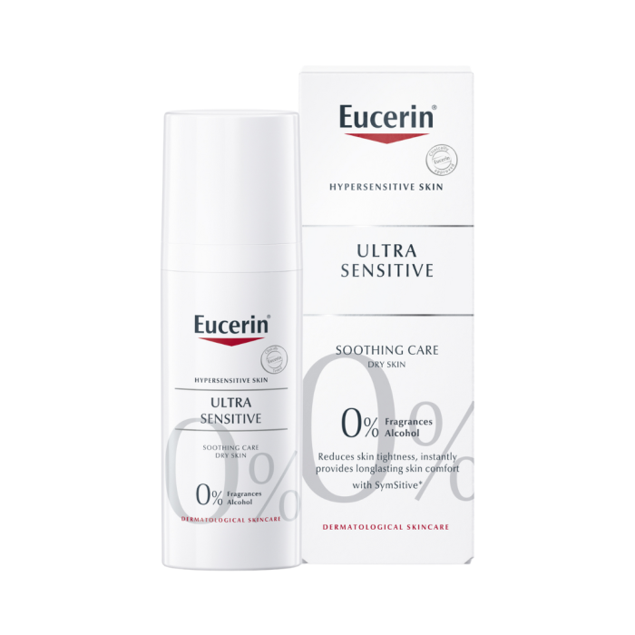 Eucerin UltraSENSITIVE Soothing Care Dry Skin 50 ml kuva 2