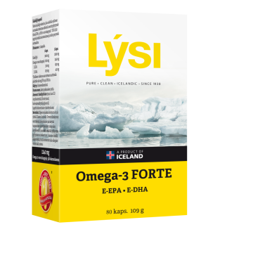 Lysi Omega-3 FORTE 80 kaps