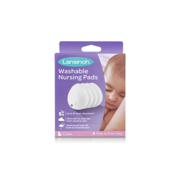 Lansinoh Pestävä liivinsuoja + pesupussi 4 kpl