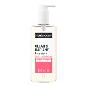 Neutrogena Clear & Radiant Facial Wash puhdistusgeeli 200 ML
