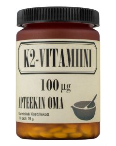 APTEEKIN OMA K2-VITAMIINI 100 MIKROG 100 tabl