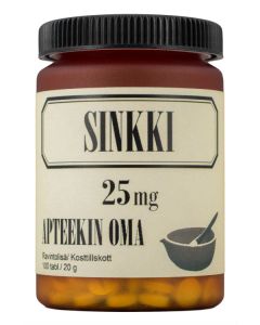 APTEEKIN OMA SINKKI 100 tabl