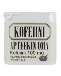 Kofeiini Apteekin Oma 100 tabl