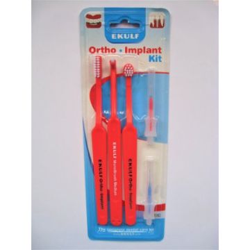 Ekulf Ortho-implant Kit-harjasetti 1 kpl