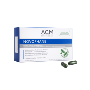 ACM Novophane Caps hiusravinne + kynnet 60 kaps
