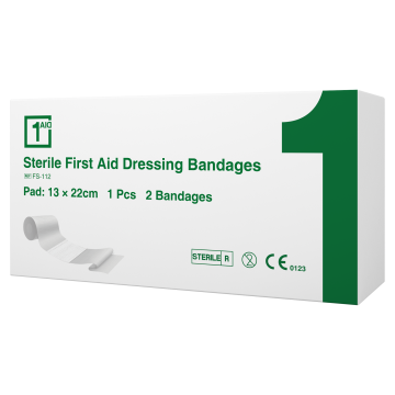 1Aid ensiapuside iso 1 kpl