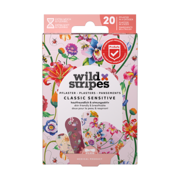 Wild Stripes Sensit. Vintage Flowers 20 kpl