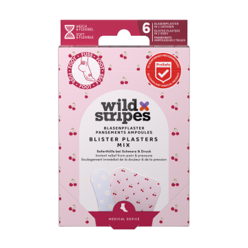 Wild Stripes Blister Plaster Mix 6 kpl