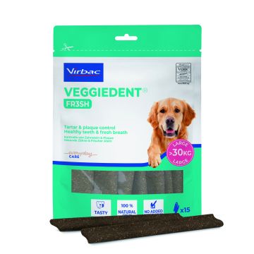 Virbac VeggieDentFr3sh koirille yli 30 kg 15 kpl
