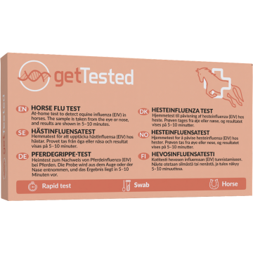 Gettested Hevosinfluenssatesti 1 kpl
