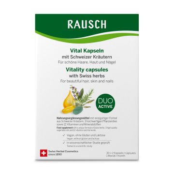Rausch Vital -kapselit 2x30 kaps