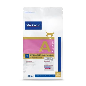 Virbac HPM Cat Hypoallergy with Hydrolysed Fish A2 3 kg