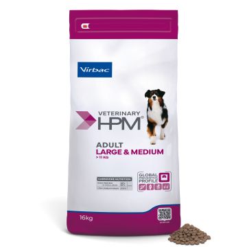 Virbac HPM Dog Adult Large & Medium 16 kg