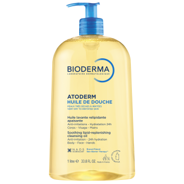Bioderma Atoderm Huile Soothing Cleansing Oil 1000 ml