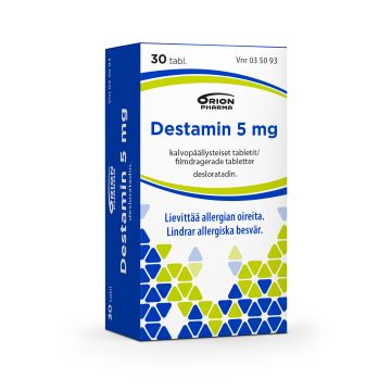DESTAMIN tabletti, kalvopäällysteinen 5 mg 30 fol